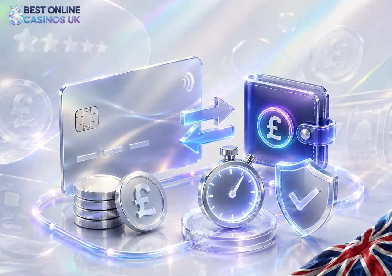 UK online casino payment and withdrawal methods