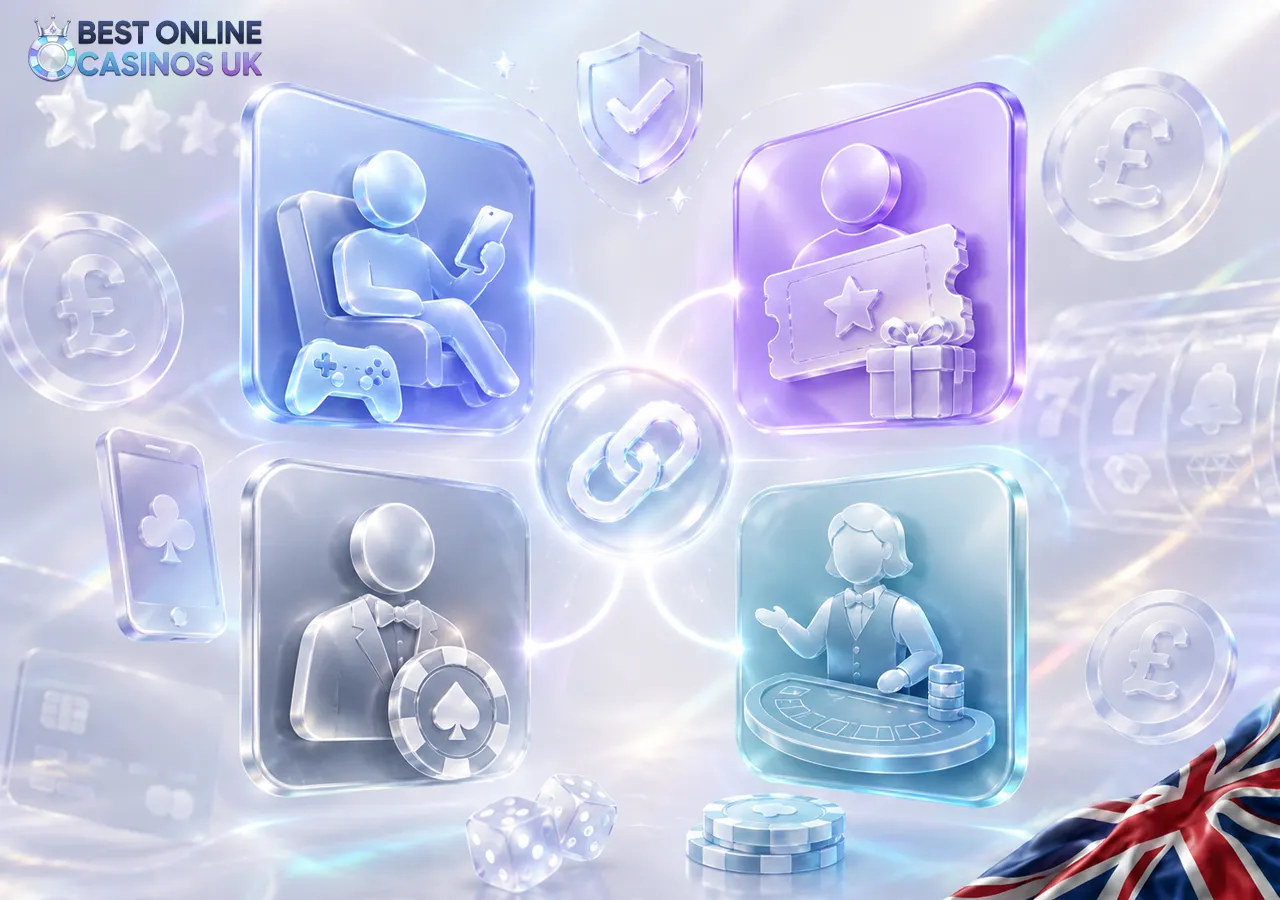 Matching online casino options by player type
